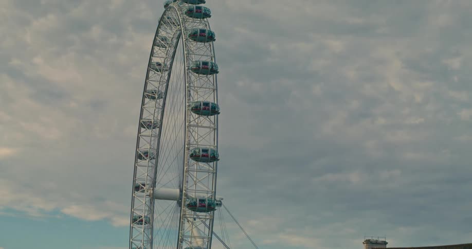 Ferris wheel at a fairground