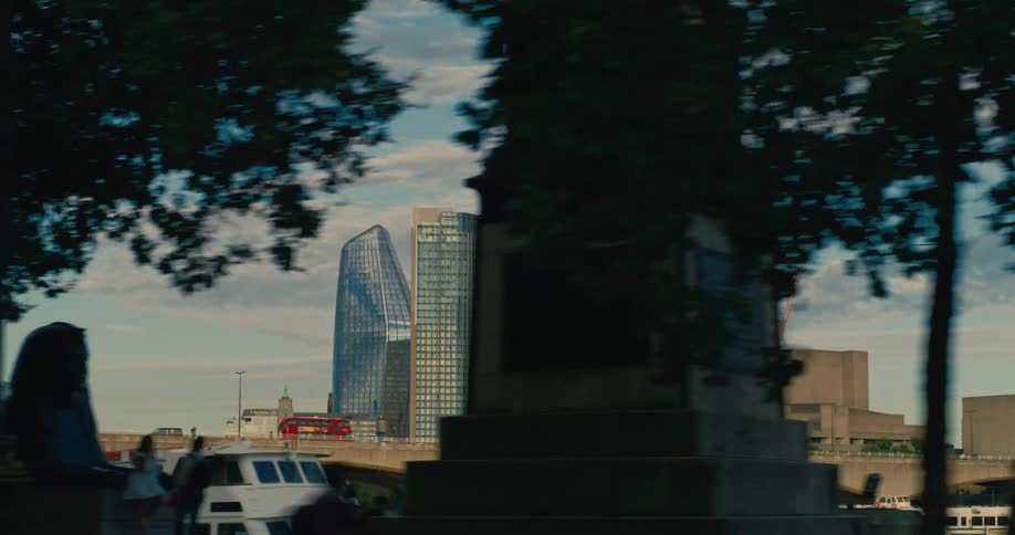 Riverbank of the Thames on a Summer's day