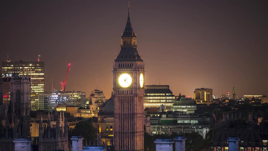 london city with the Big Ben clock tower
