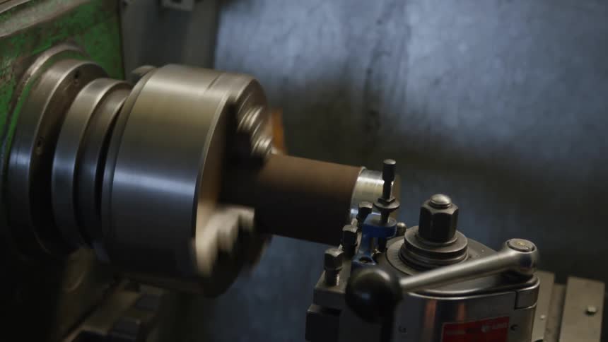 A clip of a rolling machine