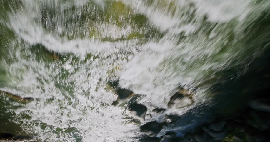 A river runs through rapids