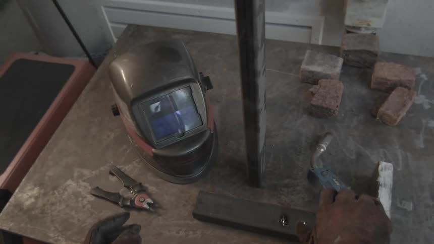 A clip of a blacksmiths tools