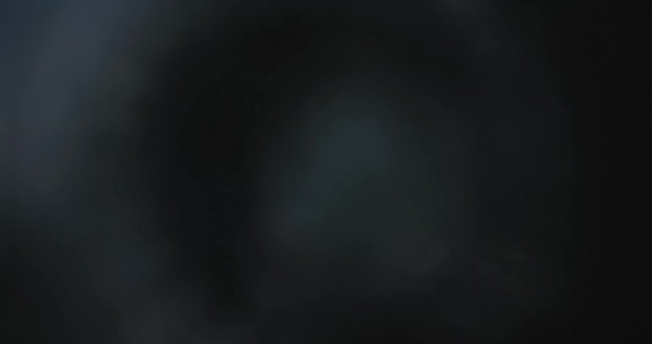 Blurry frame of an abstract and round object in motion