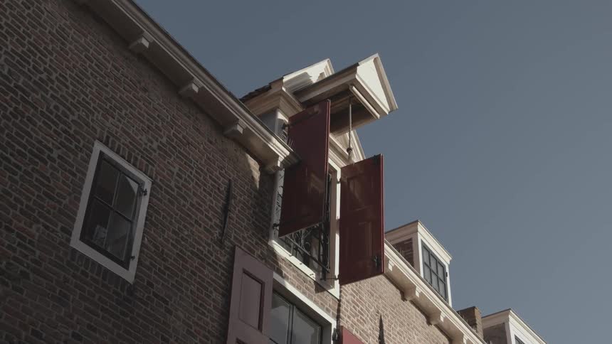 The home is made of bricks
