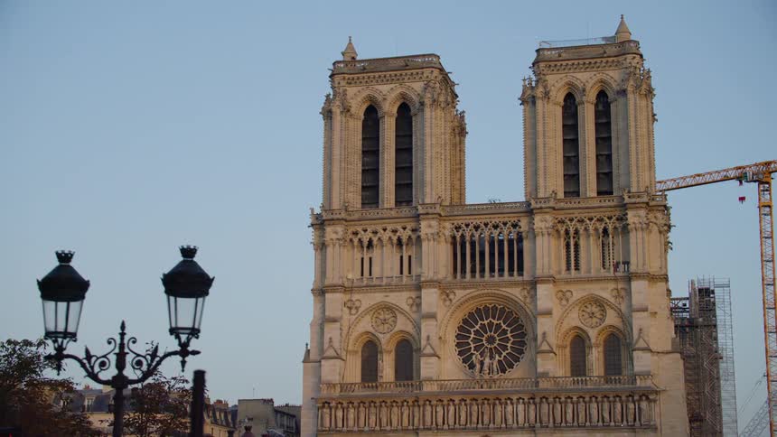 A clip of an ancient tower