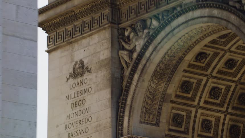 Historical monument in concrete art in france