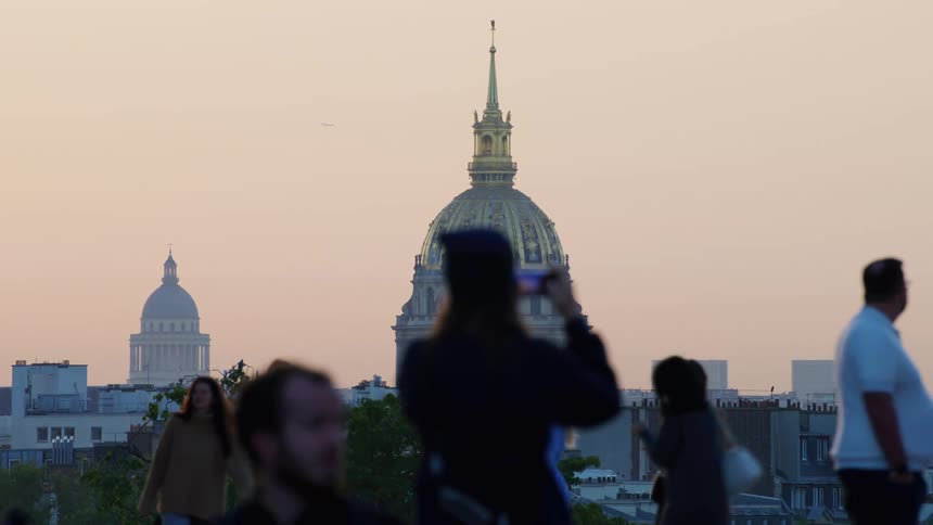 The dome over the national cathedral of the french military