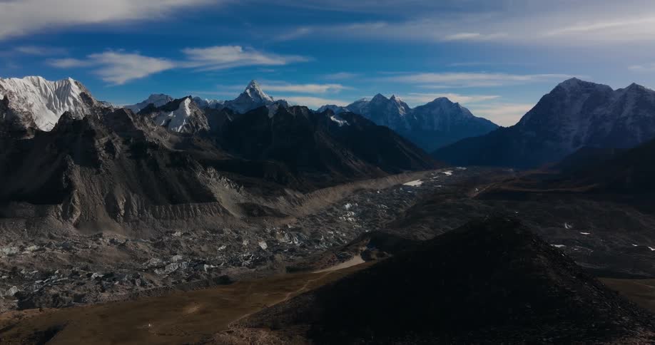 Peak of mountains during the day