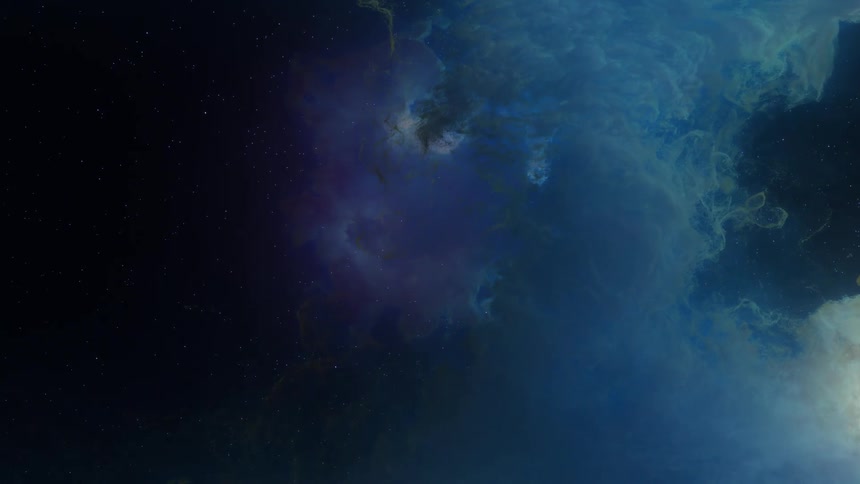 Outer space is filled with countless galaxies that resemble large clouds