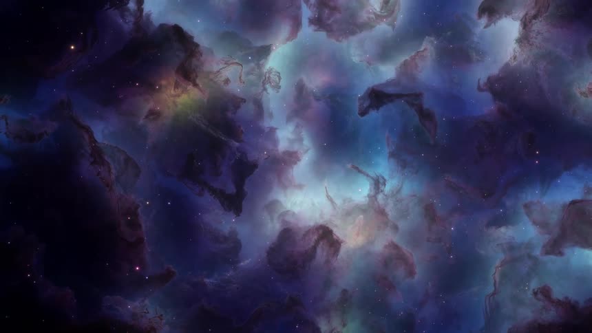 A view of the galaxy in deep space