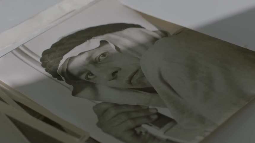 Photograph of an Arab person lying on a table