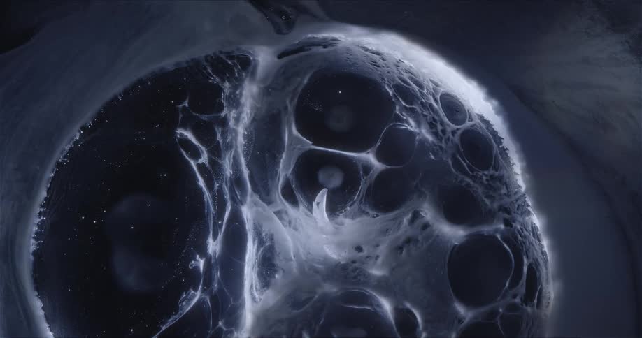 A computer effect using smoke and shadows