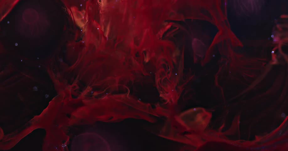 A computer generated effect of clouds or gases