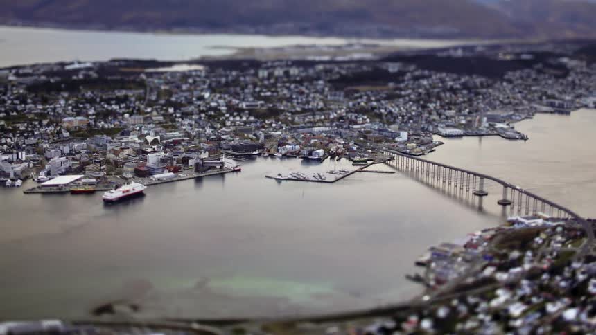 Time lapse of harbor ships and boats