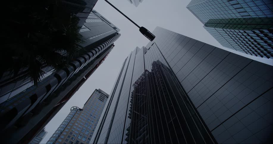 Street view of a tower block
