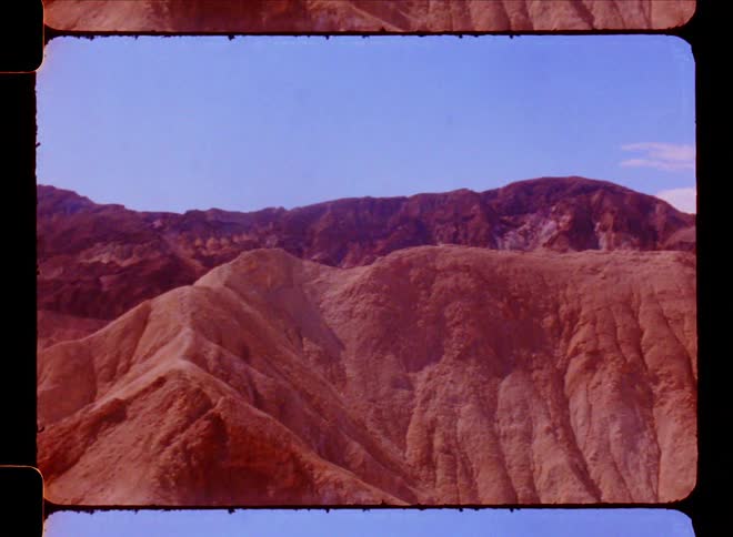 A film clip of the desert hill
