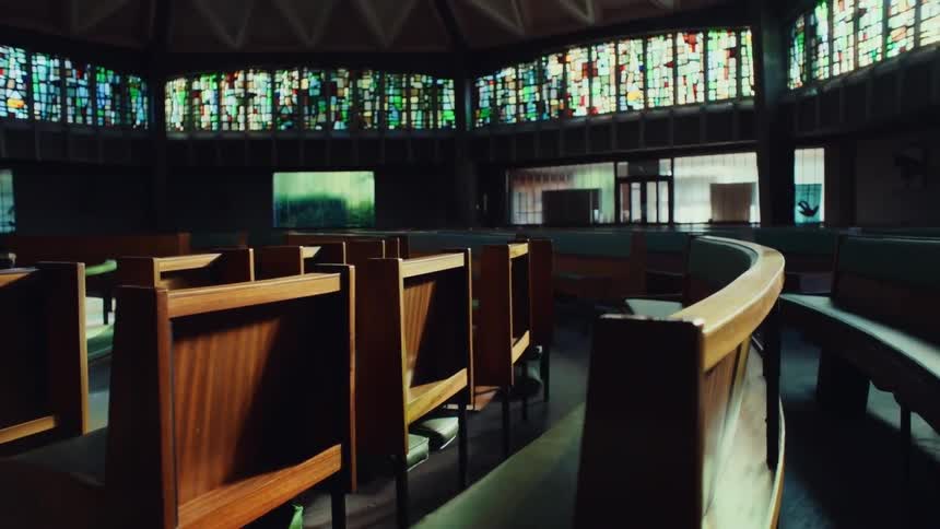 An interior furniture of a hall
