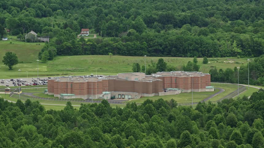 Aerial view of the ohio state penitentiary
