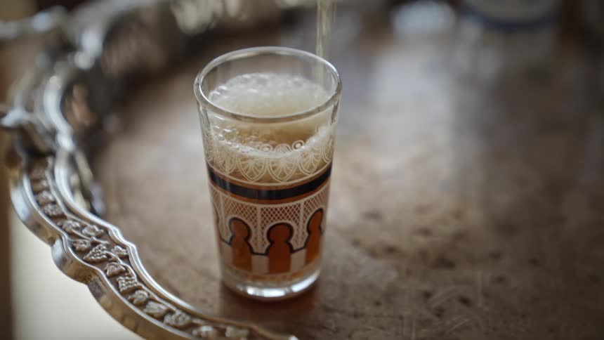A glass shot of an alcohol drink