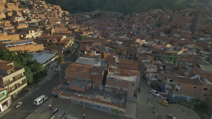 Aerial view of a city