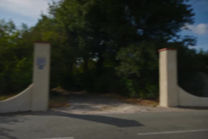 Two guys on bicycles see other bicyclists pass by