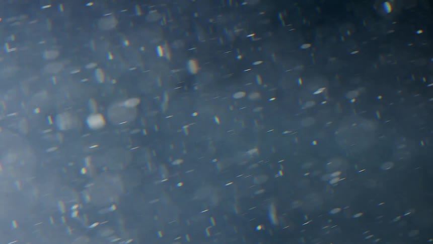 An effect involving flowing liquids