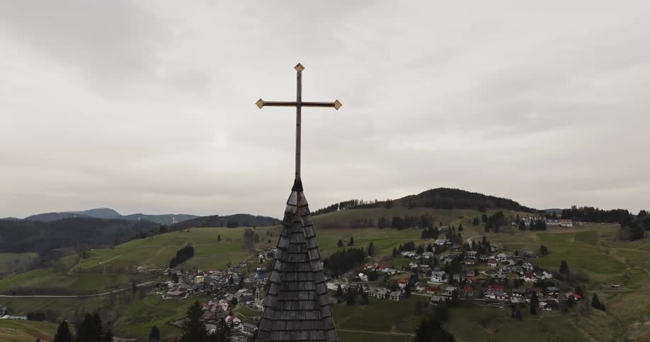 A church in a rural community