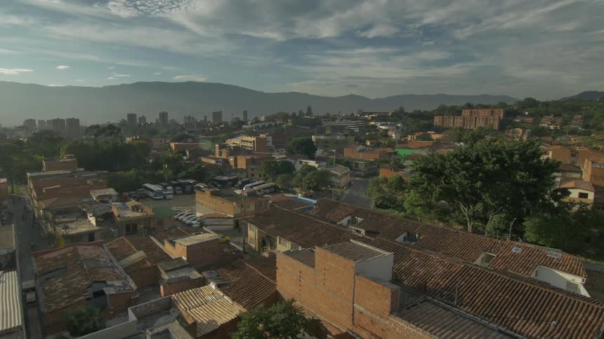 Aerial view of a city