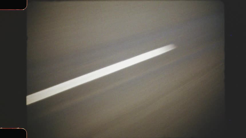 The road passes by
