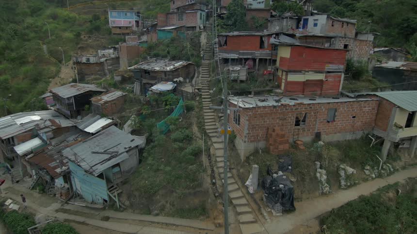 Aerial view of a city