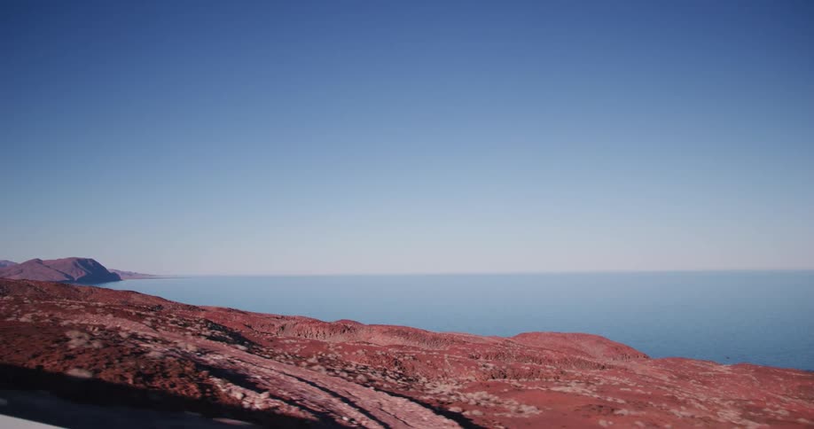 Past the hills is the ocean