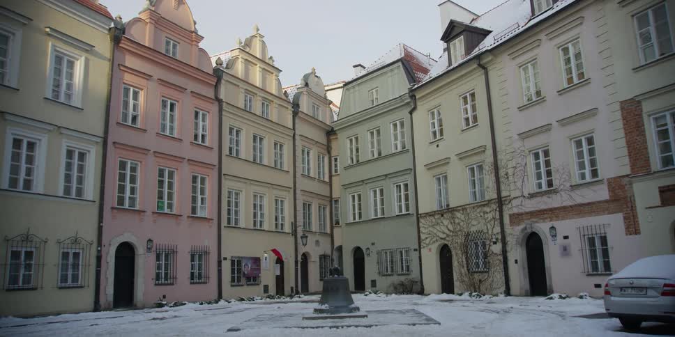 The Wishing Bell of Warsaw on Kanonia Ulica in Cannon Square