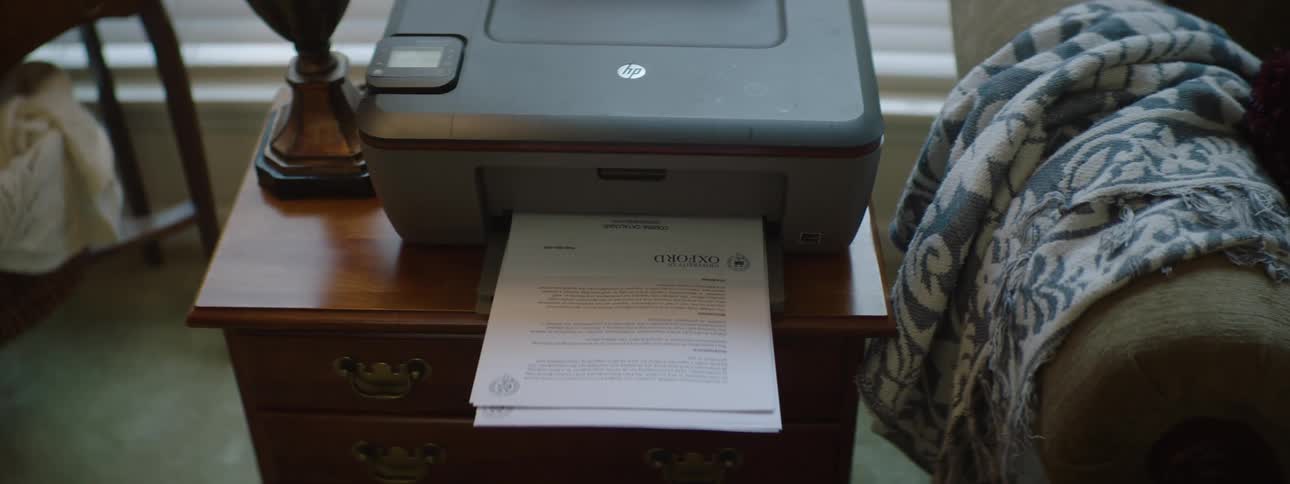 The printer is printing out pages slowly