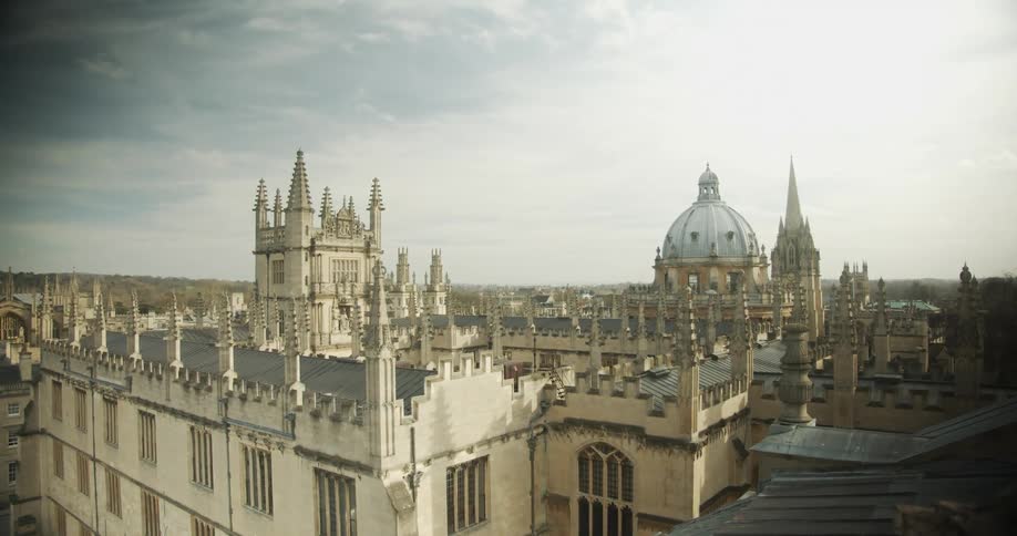 An old and elaborate structure with a dome and spires