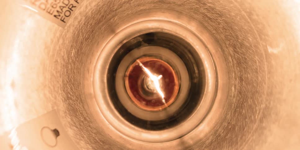 ECU light bulb turning on and off