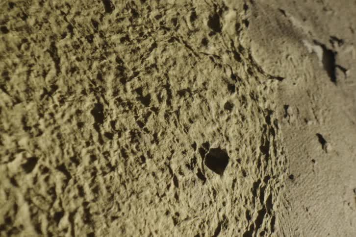 Close up fo a rugged cardboard texture