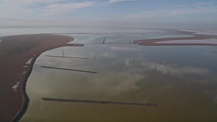 The farm is full of water