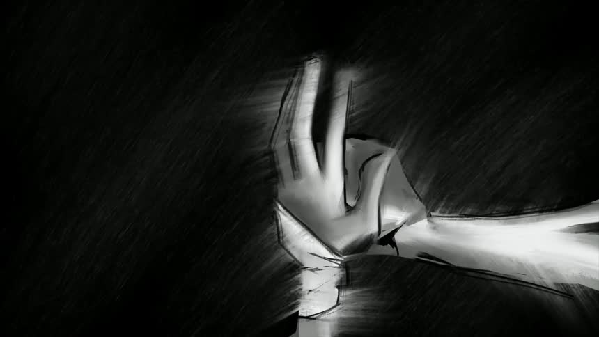 The animation has a person wrapping their hand with a bandage