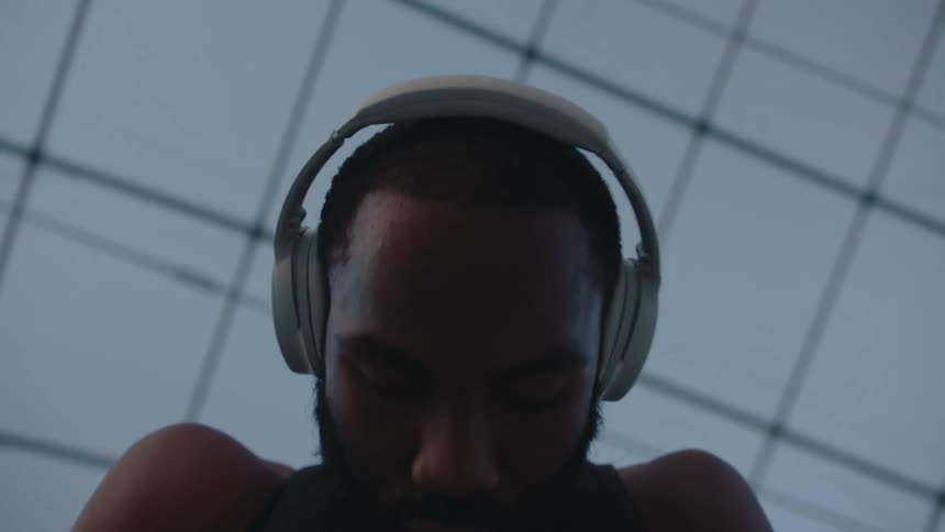 Portrait of a man in love head with tired expression