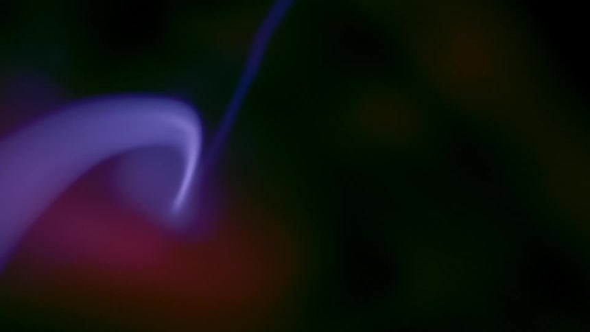 Lasers shoot into space and end in a circle