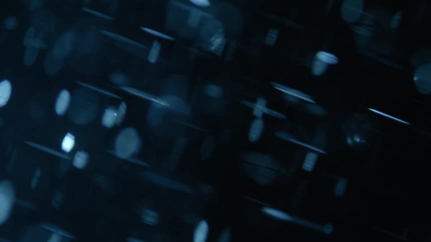 Water with moving abstract particles
