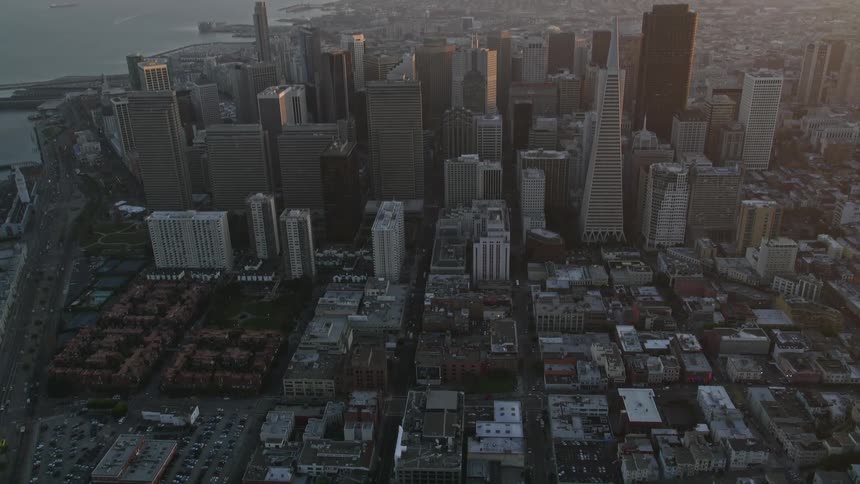 The sun is rising on the metropolis