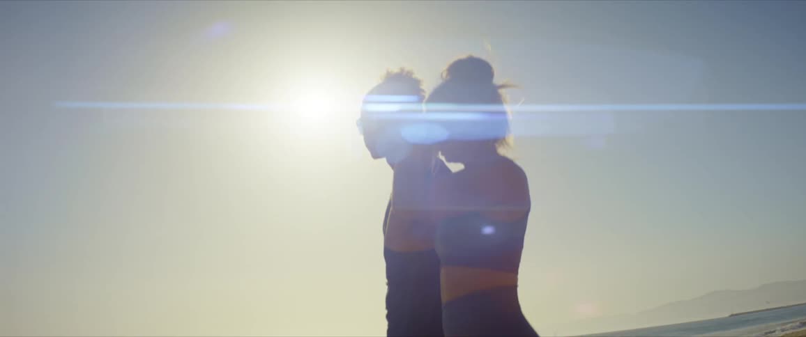 A clip of a couples walking together
