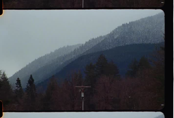 Natural landscapes with forests and mountains