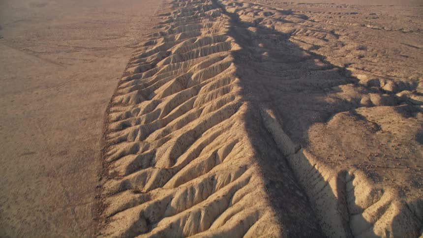 A reveal clip of the desert
