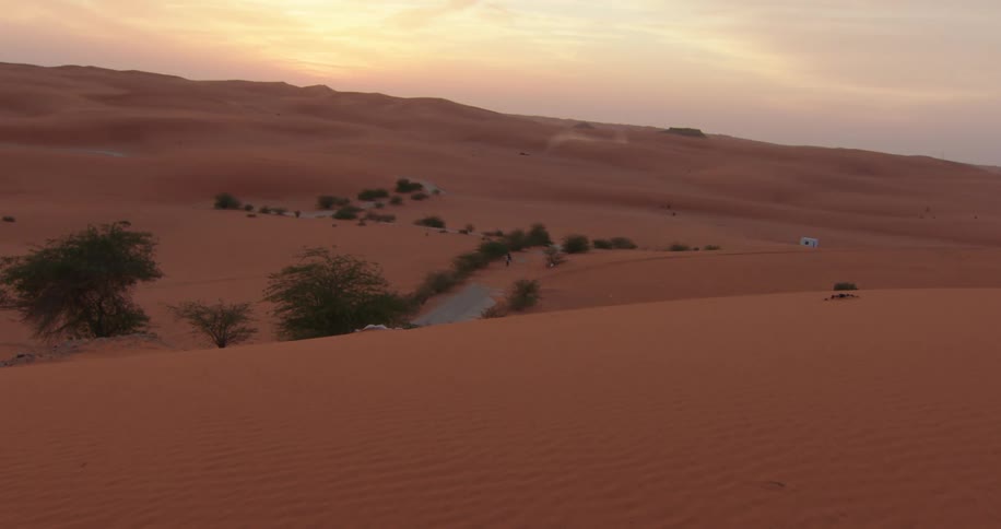 A road in the desert