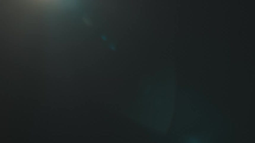 Sharp reflection of abstract light on a black background