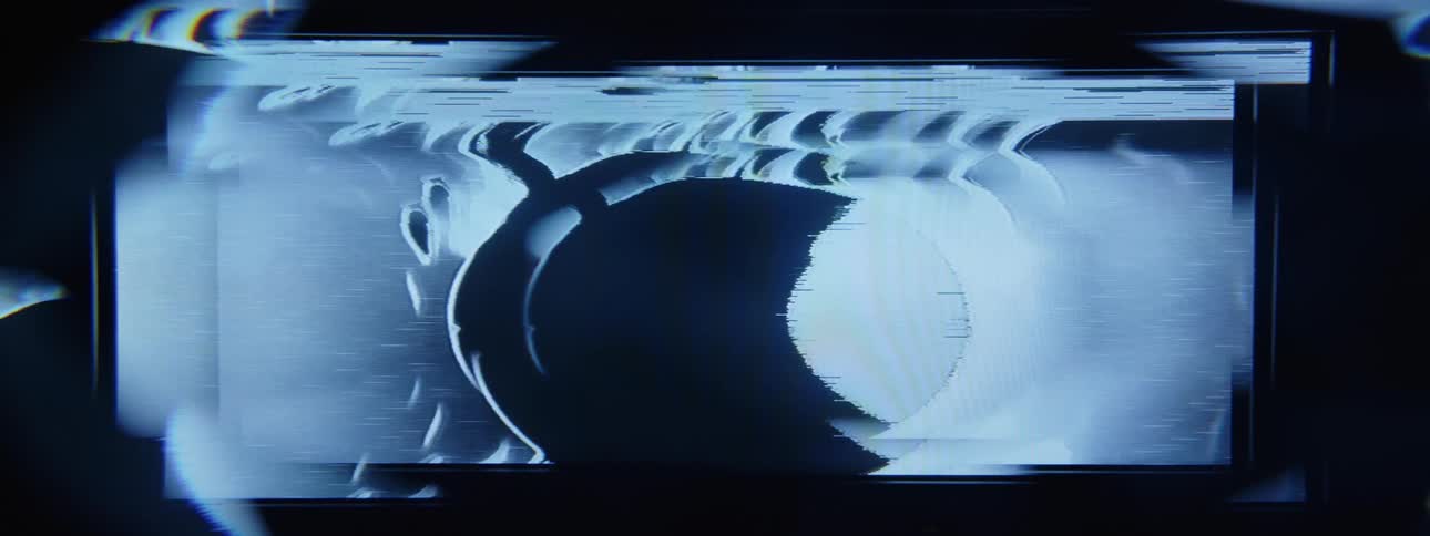 A circle is flickering in the animation