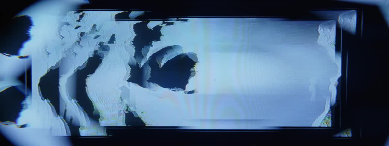 Holographic projection with abstract patterns