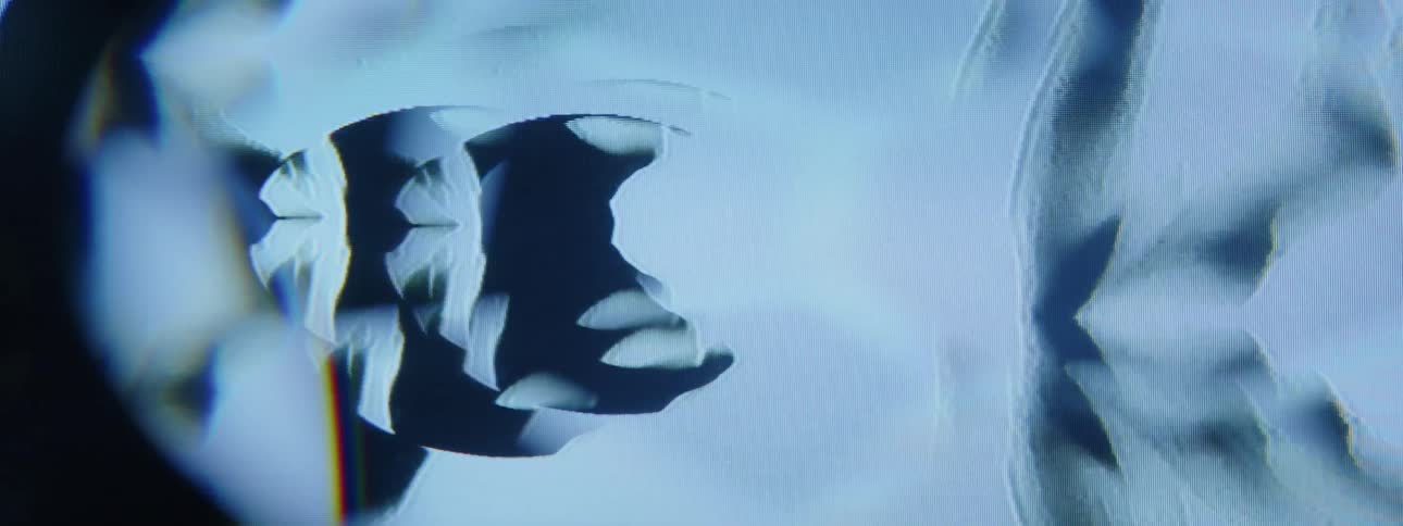 Holographic projection of abstract lights